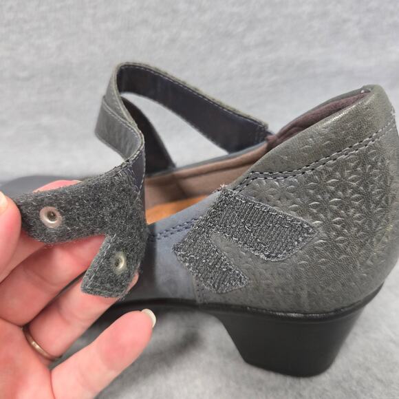 Rockport By Cobb Hill Kailyn Mary Jane Heeled Loafers Size 7 - Picture 8 of 10